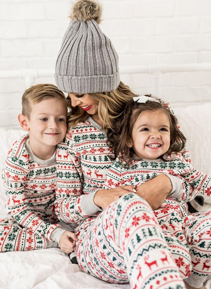 Matching Family Christmas Pajamas Set - Parent & Kids Holiday Sleepwear