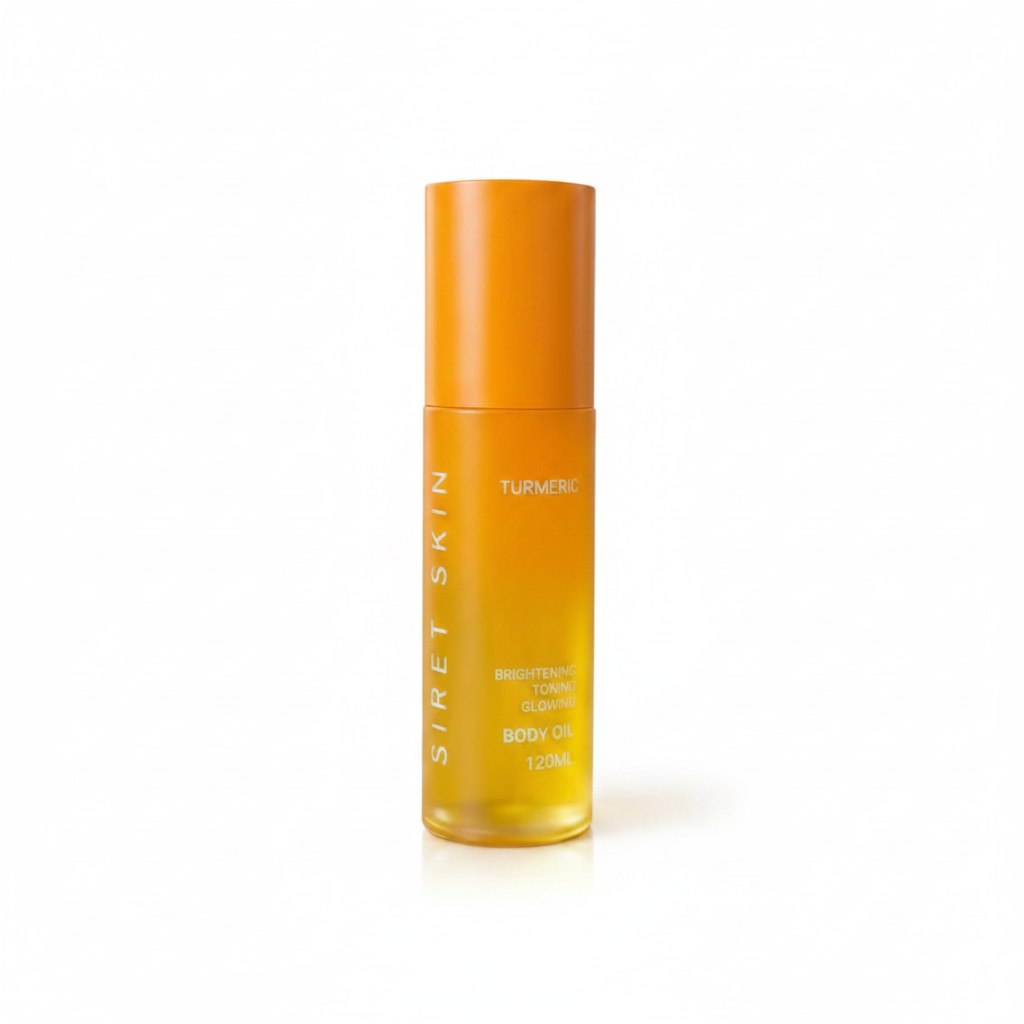 Turmeric Body Moisturizing Oil Set of 2 – 120ML Each | Brightening & Glowing