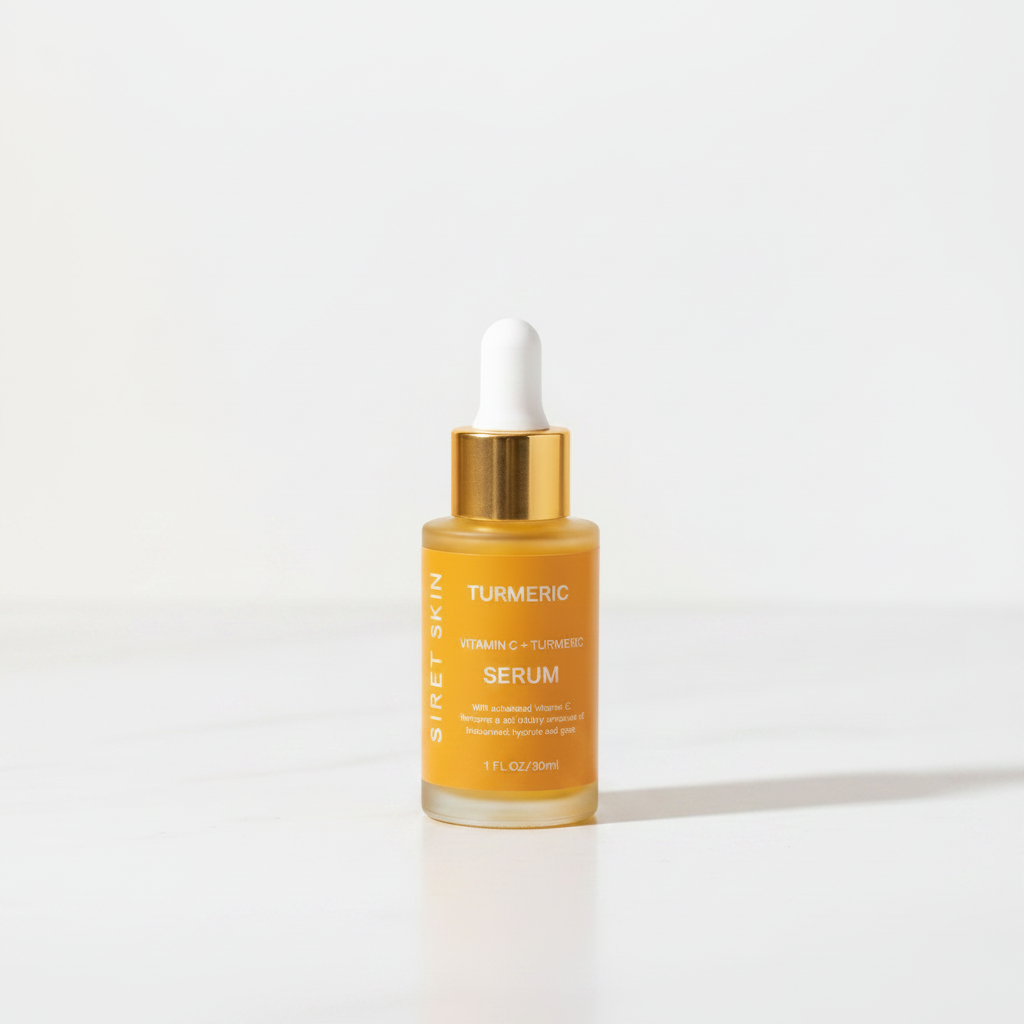 Turmeric + Vitamin C Serum 1 FL OZ / 30ML – Brightening, Toning & Glowing