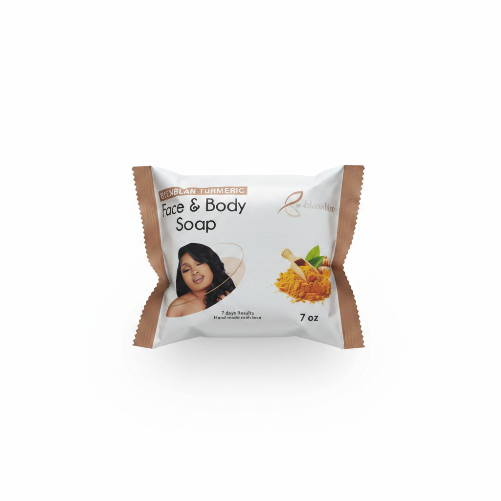 Byenblan Turmeric Face & Body Soap 7oz